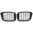 X4 - G02 Pre-Facelift: Gloss Black Grill Double Slat 18-21
