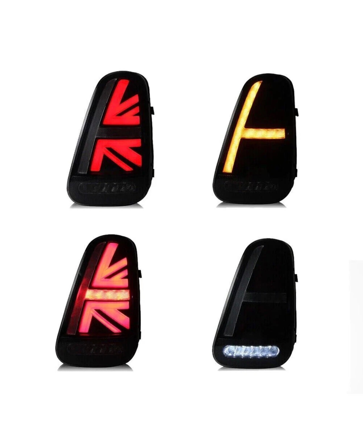 Cooper - R50/R52/R53 Facelift: Smoked Rear Tail Lights 04-06