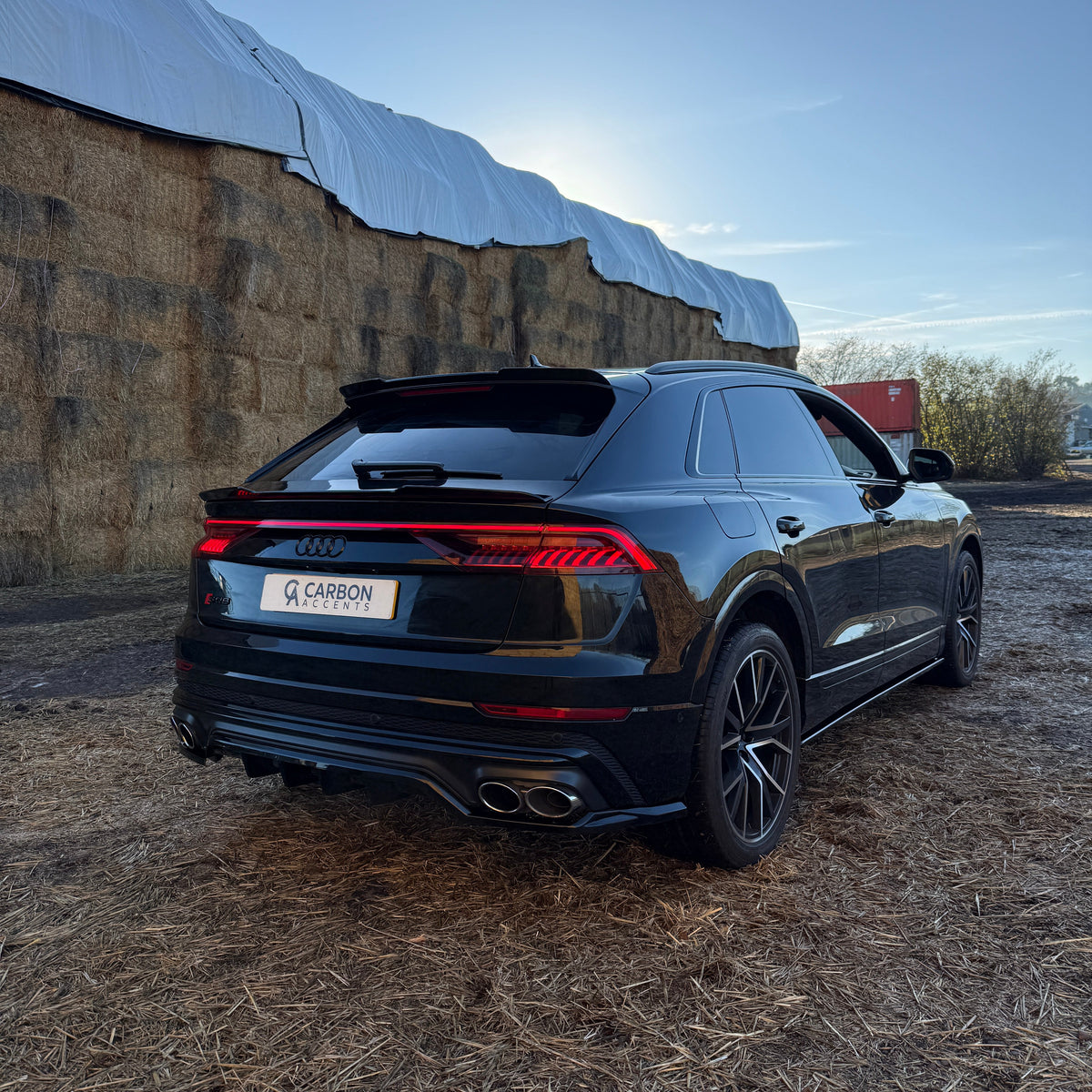 Q8 - MK1: Gloss Black Upper Boot Spoiler 18-23