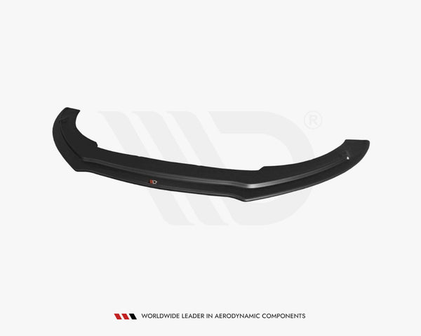 A black car lip spoiler is shown against a white background. Below, text reads: "WORLDWIDE LEADER IN AERODYNAMIC COMPONENTS."