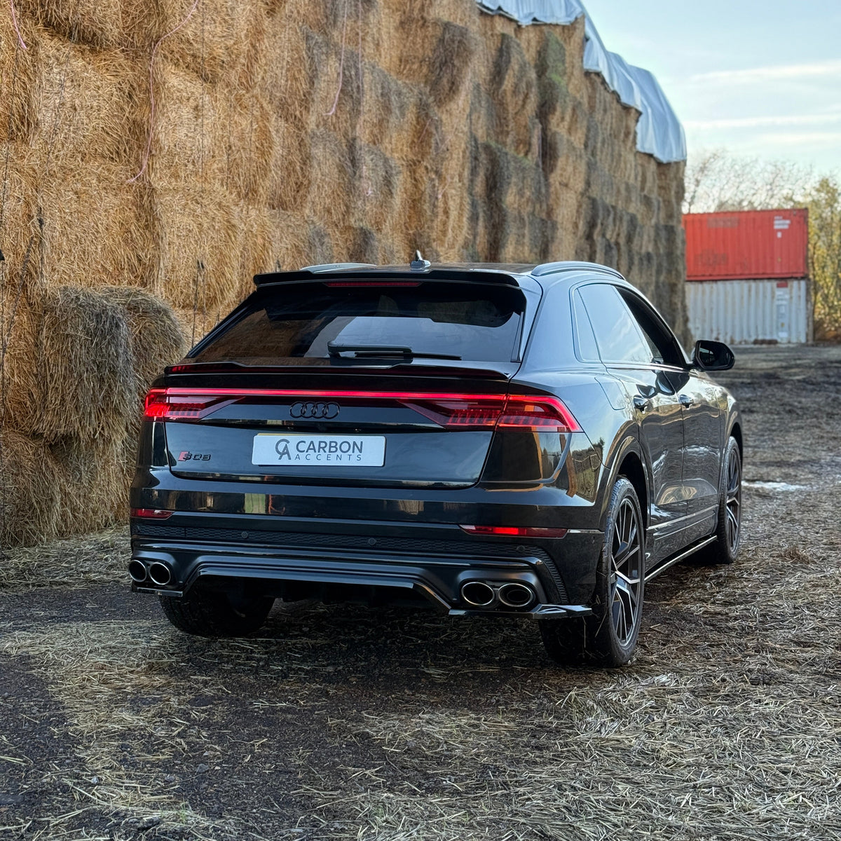 Q8 - MK1: Gloss Black Upper Boot Spoiler 18-23