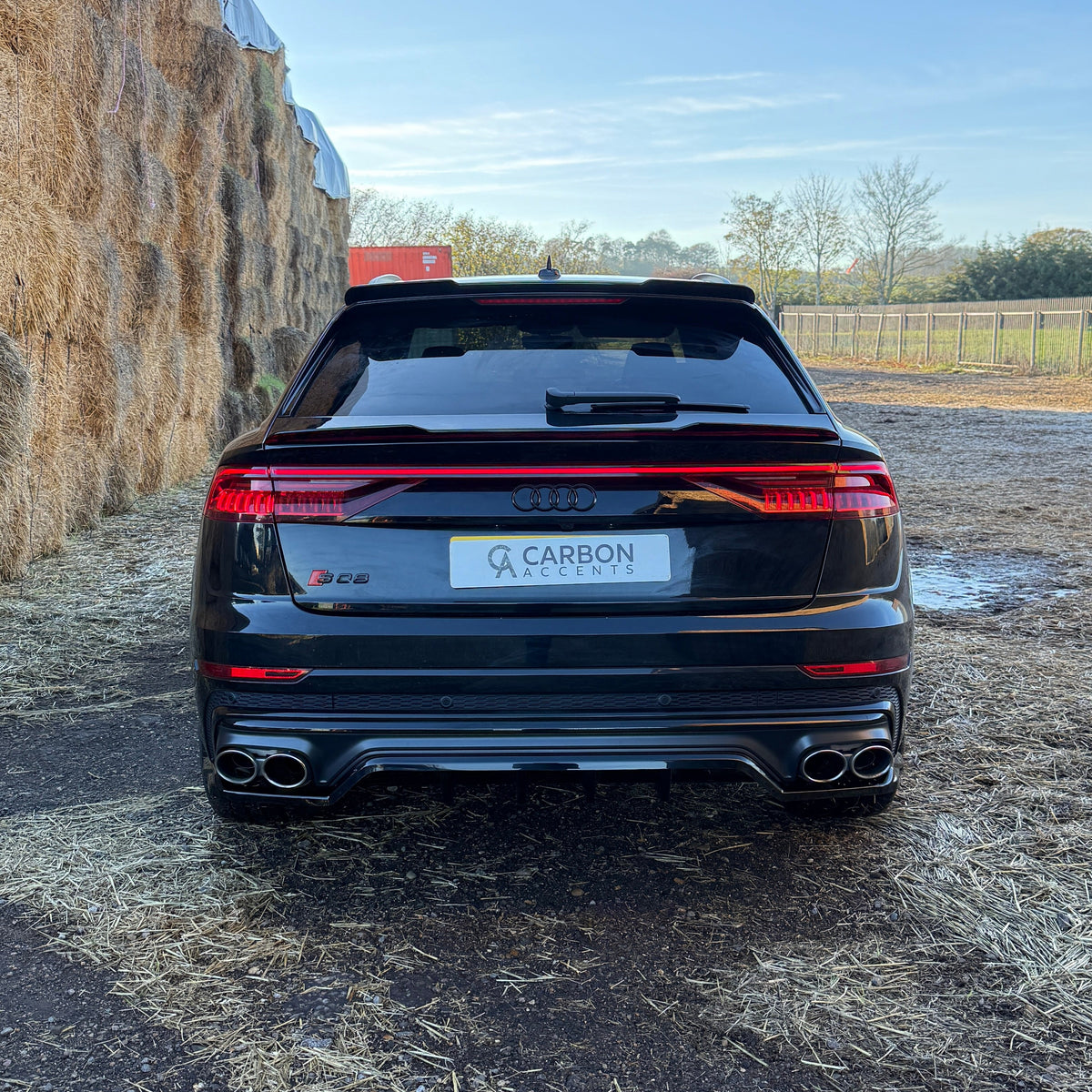 Q8 - MK1: Gloss Black Upper Boot Spoiler 18-23