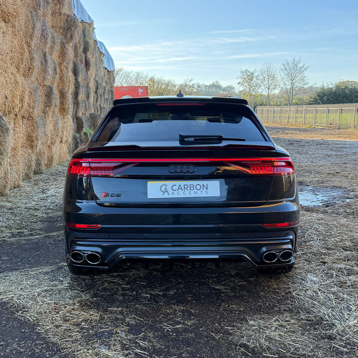 Q8 - MK1: Gloss Black Upper Boot Spoiler 18-23
