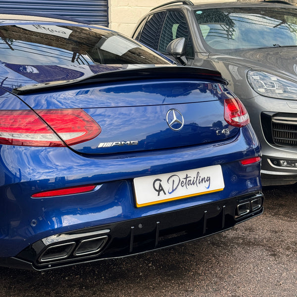 C Class - C205/A205: Gloss Black PSM Style Spoiler 14-21