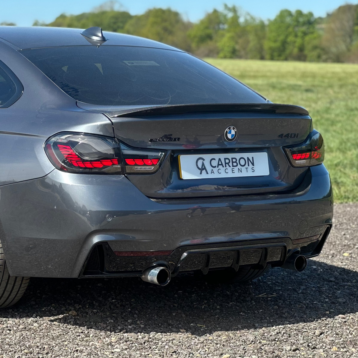 4 Series - F32/F33/F36: Smoked Sequential GTS Style Tail Light 14-20