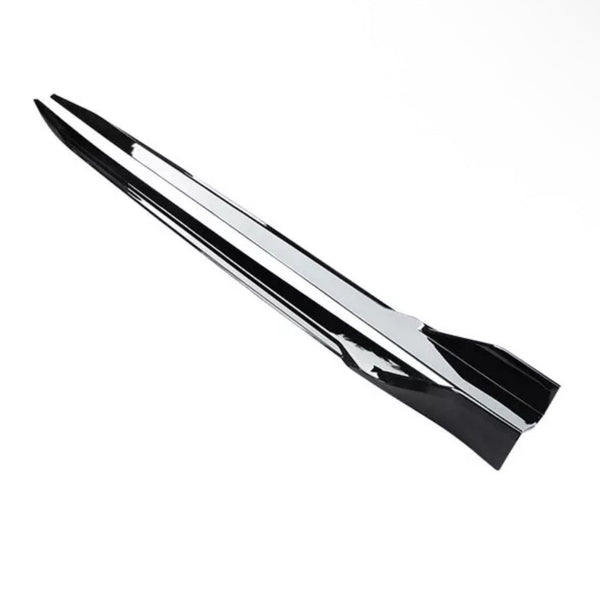 A sleek, stainless steel kitchen tong is positioned open against a plain white background, designed for gripping and lifting foods efficiently.