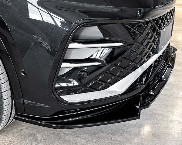Tiguan - MK3 R-Line: Gloss Black Front Splitter 24+