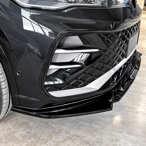 Tiguan - MK3 R-Line: Gloss Black Front Splitter 24+