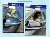 Car side mirrors are shown in 