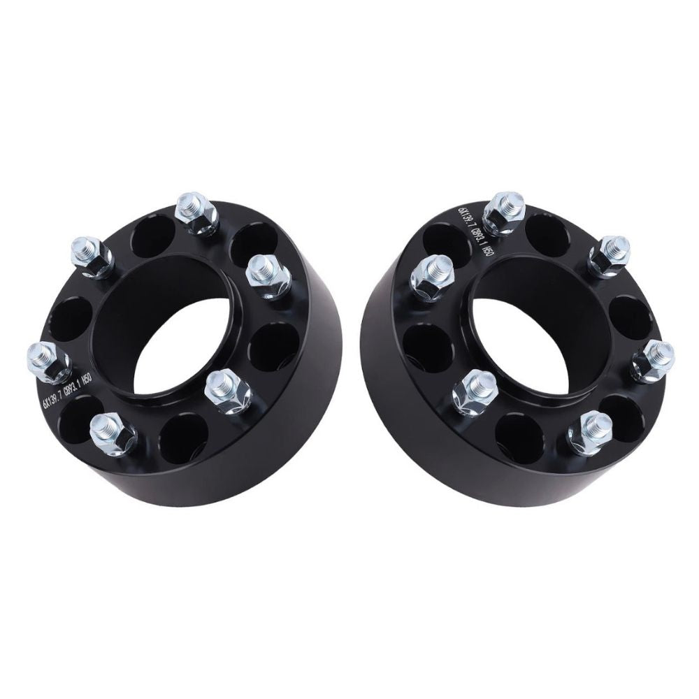 Ranger - T6/T7/T8/T9 Black Wheel Spacers & Bolts
