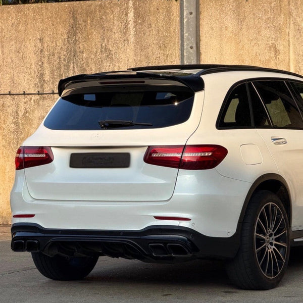 GLC - W253: Gloss Black High Kick Style Spoiler 15-23