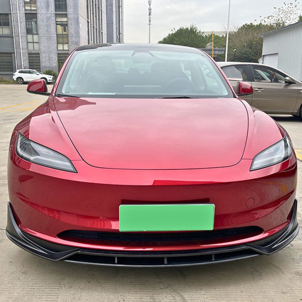 Tesla - Model 3: Gloss Black V1 Full Body Kit 23+