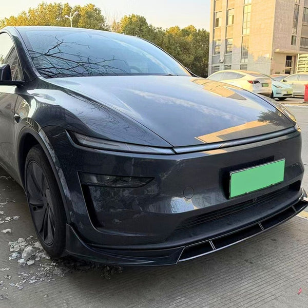 Tesla - Model Y: Gloss Black V1 Full Body Kit 25+