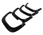 Amarok - MK2 NF: Gloss Black Fender Flare with Sensor 23+