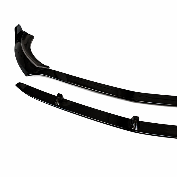 CLA - W118 Facelift: Gloss Black Front Splitter 24+