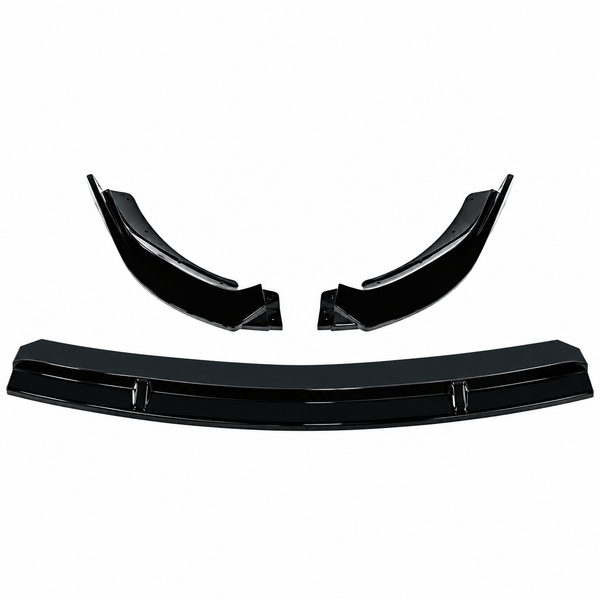 A Class - W177 Pre-Facelift: Gloss Black Front Splitter 18-22