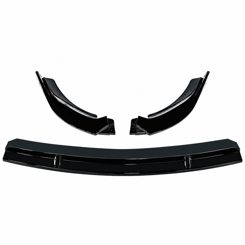 A Class - W177 Pre-Facelift: Gloss Black Front Splitter 18-22