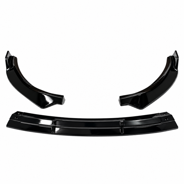 C Class - W205/C205 Facelift: Gloss Black Front Splitter 19-23