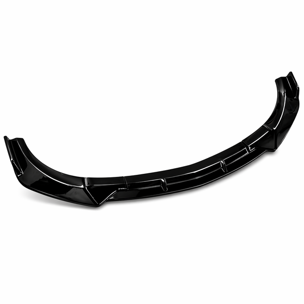 C Class - W205/C205 Facelift: Gloss Black AMG Style Front Splitter 19-21