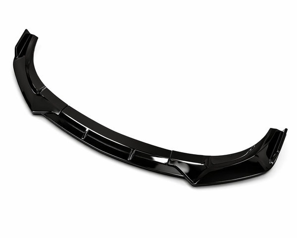 C Class - W205/C205 Facelift: Gloss Black AMG Style Front Splitter 19-21