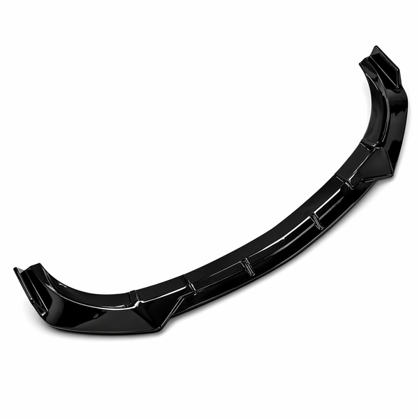 C Class - W205/C205 Facelift: Gloss Black AMG Style Front Splitter 19-21