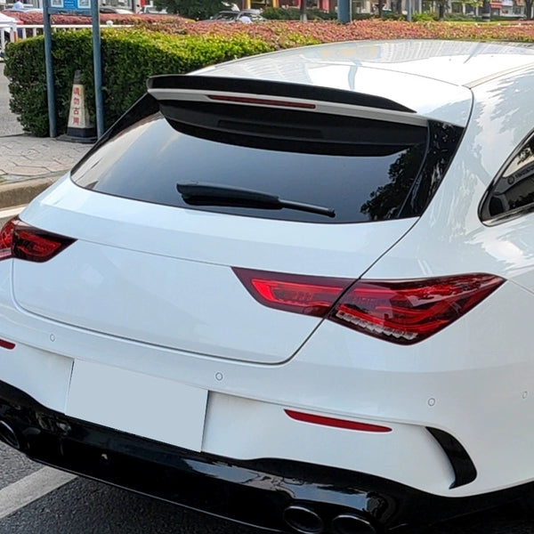 CLA - X118 Estate: Gloss Black AMG Style Roof Spoiler 19-23