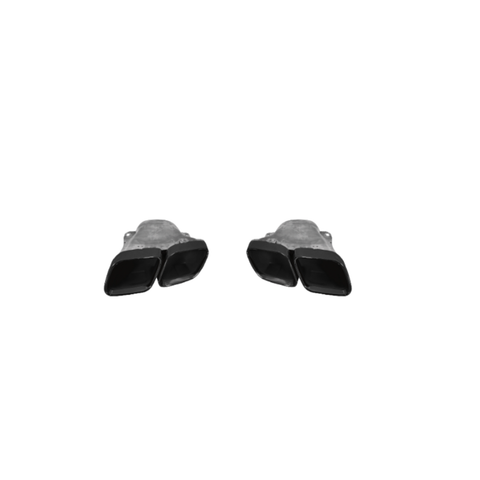 GLS - X167: Black GLS63 Style Rear Diffuser with Tips 19-23