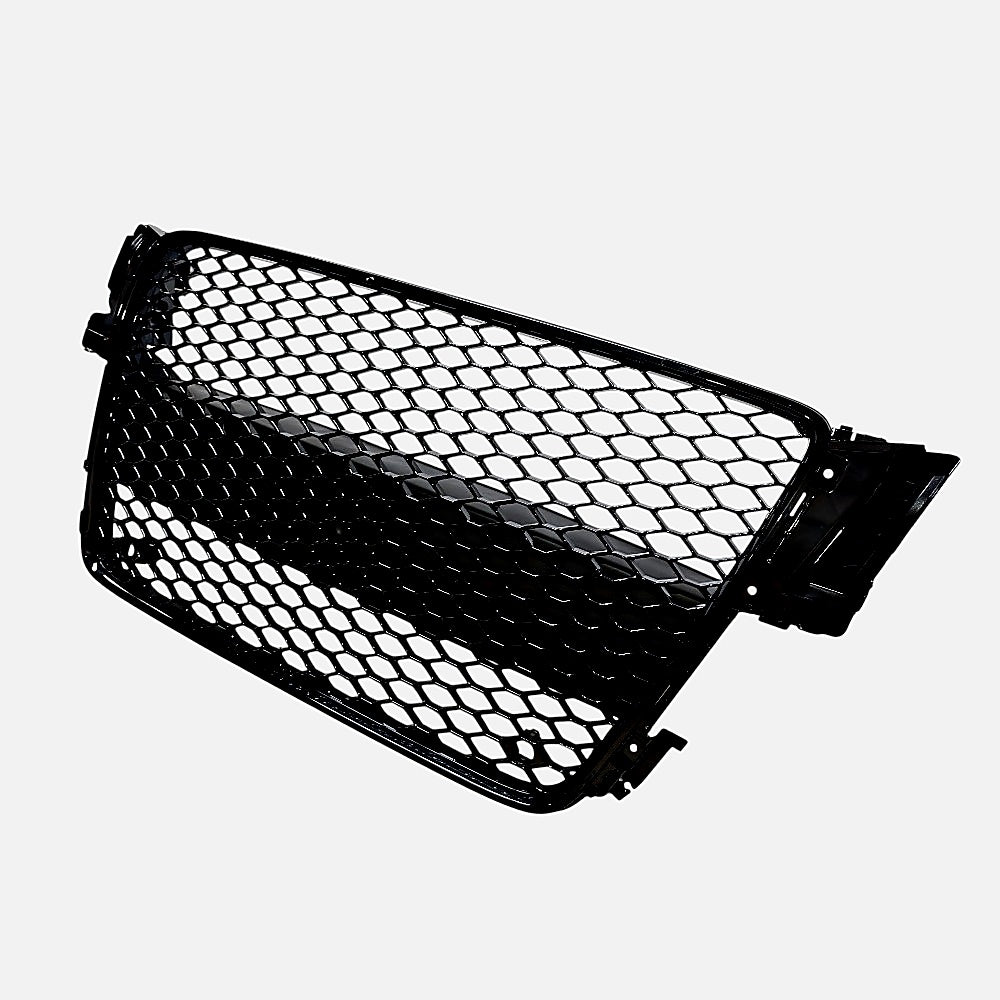 A5 - 8T Pre-Facelift: Gloss Black Honeycomb Grill 08-16