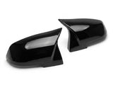 Gloss black M-style wing mirror covers for BMW 1 Series F20/F21 - product view | Carbon Accents
