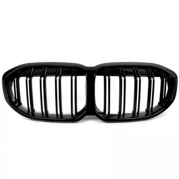 1 Series - F40: Gloss Black Grill Double Slat 20-24