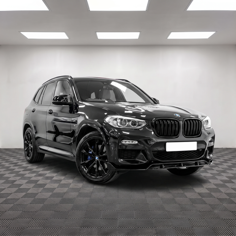 X3 - G01 Pre-Facelift: Gloss Black Double Slat Grill 18-21