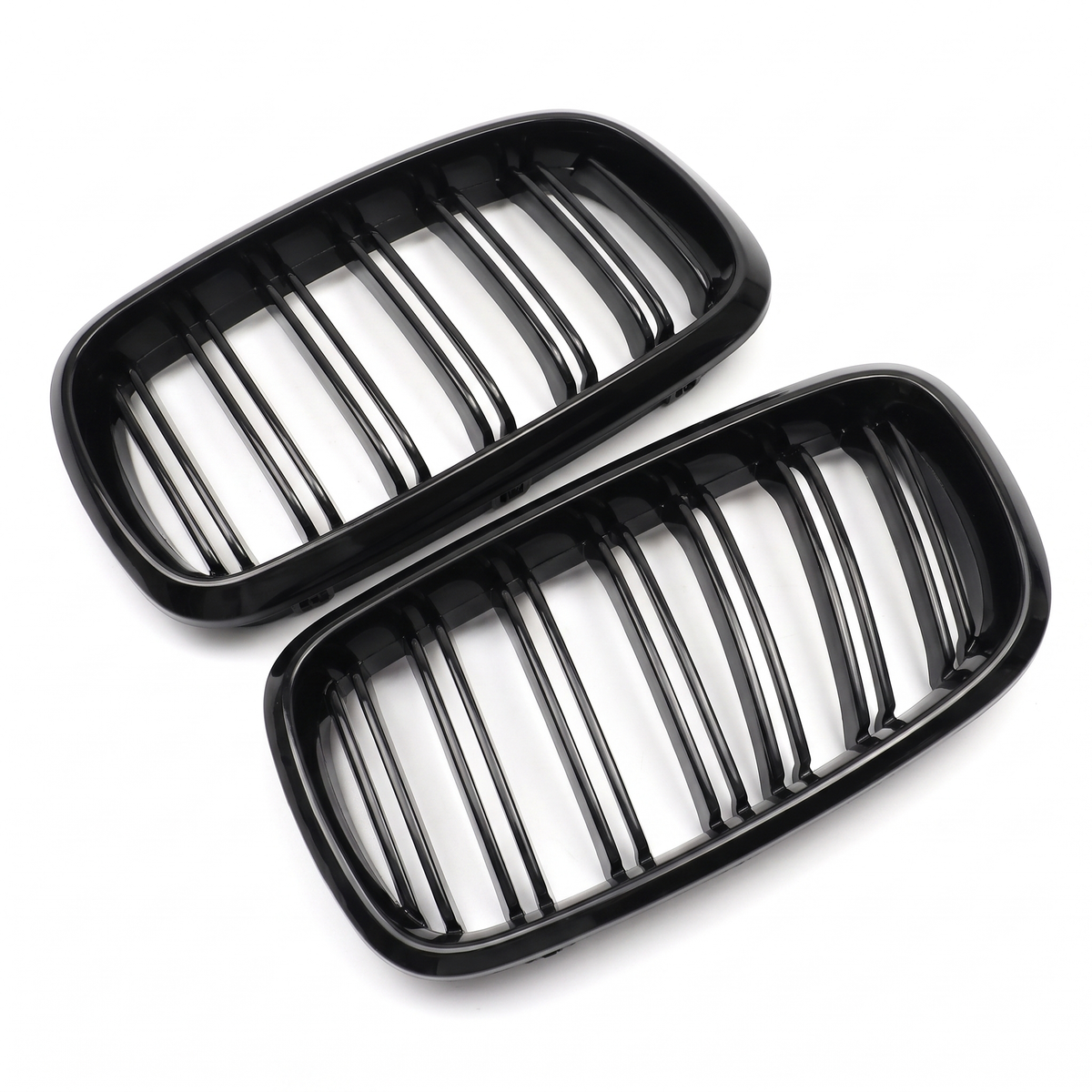 X5 - F15: Gloss Black Double Slat Grill 14-18