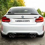 M2 - F87: Carbon Fibre Rear Diffuser 15-19