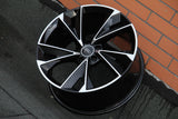 Q3 - 8U: 19" Diamond Cut RS7 Style Alloy Wheels 14-18