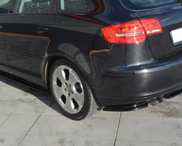 Audi - A3 Sportback 8P/ 8P Facelift: Maxton Rear Side Splitters