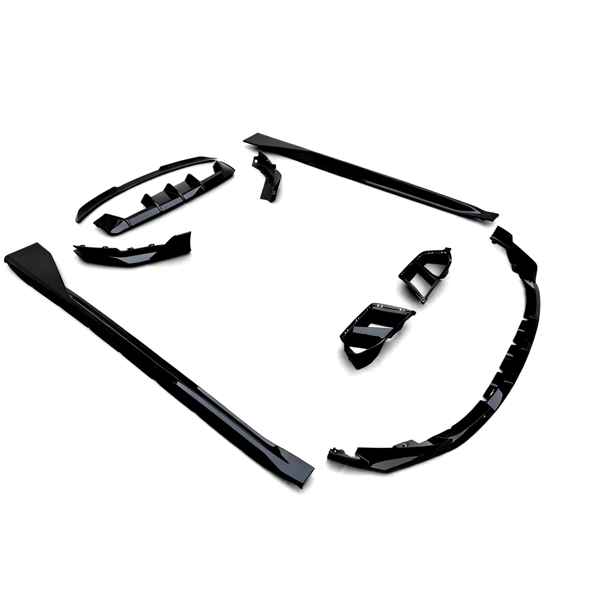 M4 - G82 Coupe: Gloss Black Body Kit 21+