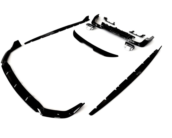 2 Series - F44: Gloss Black Body Kit 19+