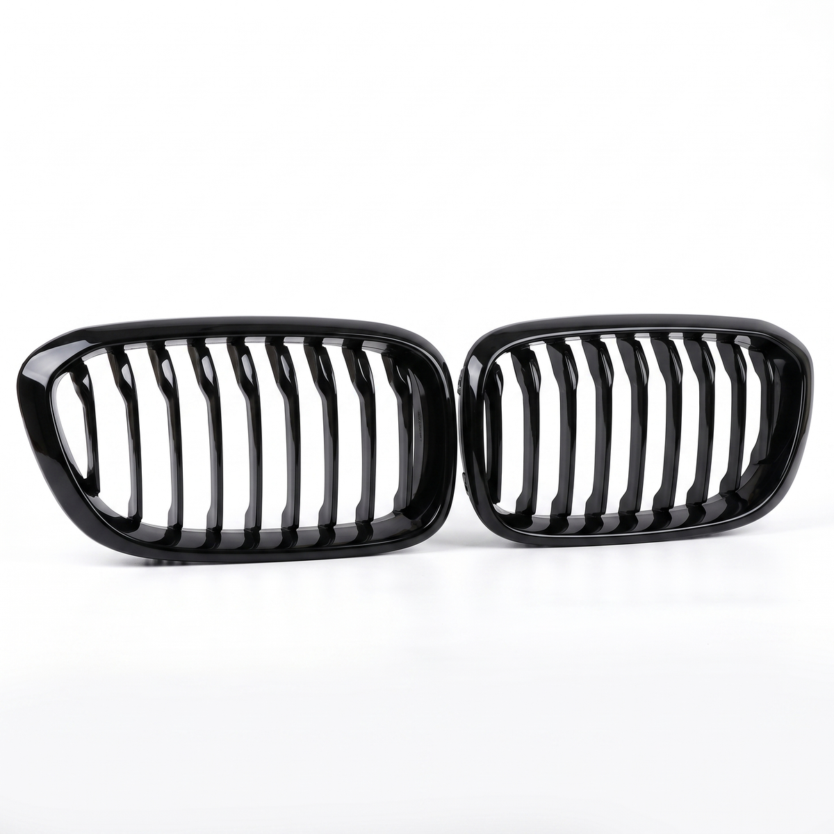 1 Series - F20/F21 Facelift LCI: Gloss Black Single Slat Grill 15-19