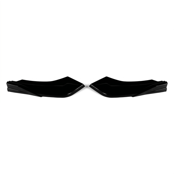 1 Series - F20/F21 Facelift: Gloss Black Rear Canards 15-19