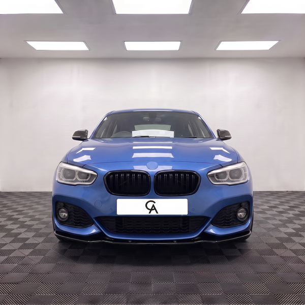 1 Series - F20/F21 Facelift: Gloss Black VC1 Style Splitter 15-19
