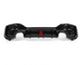 1 Series - F20/F21 Facelift: Gloss Black LED Dual Diffuser 15-19