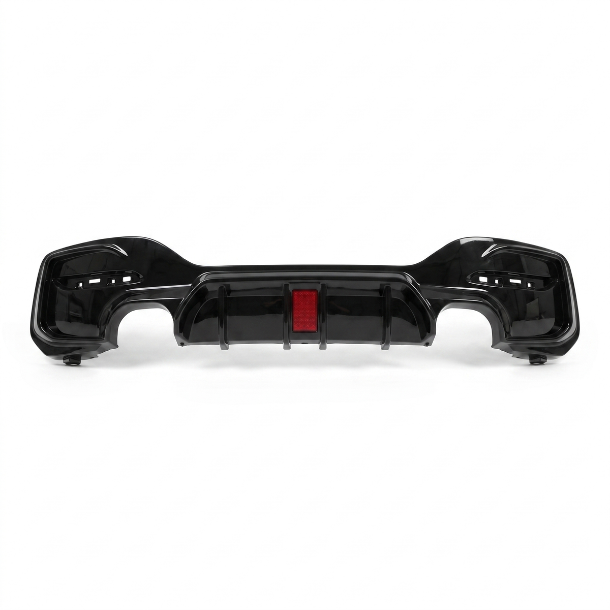 1 Series - F20/F21 Facelift: Gloss Black LED Dual Diffuser 15-19