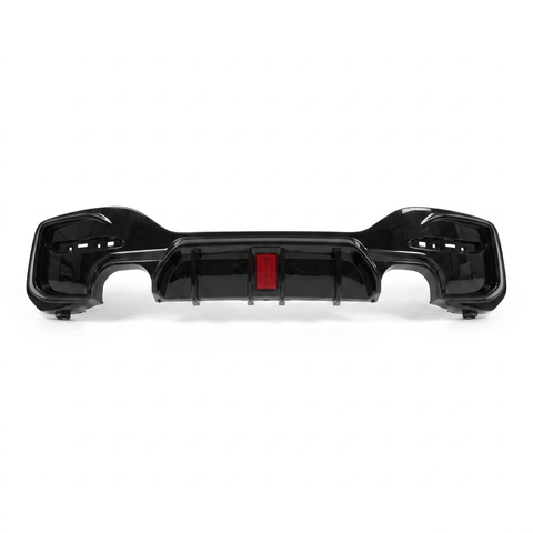 1 Series - F20/F21 Facelift: Gloss Black LED Dual Diffuser 15-19