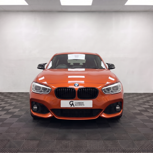 1 Series - F20/F21 Facelift LCI: Gloss Black Single Slat Grill 15-19