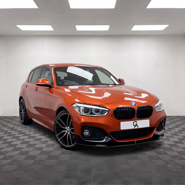 1 Series - F20/F21 Facelift LCI: Gloss Black Splitter 15-19