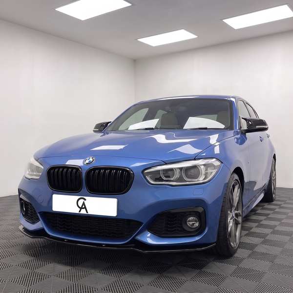 1 Series - F20/F21 Facelift LCI: Gloss Black Double Slat Grill 15-19