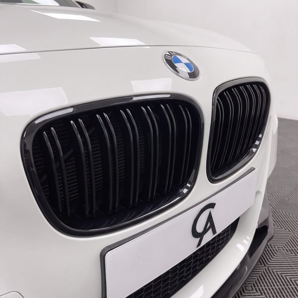 1 Series - F20/F21 Pre-Facelift: Gloss Black Single Slat Grill 11-14