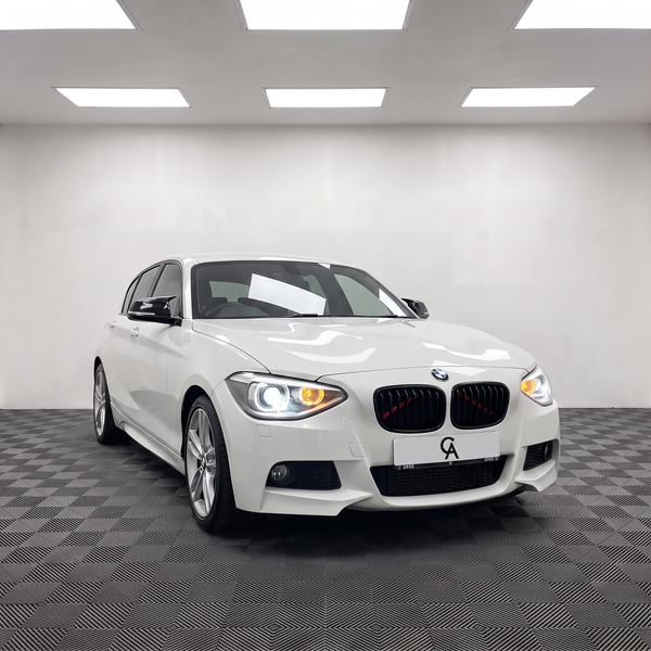1 Series - F20/F21 Pre-Facelift: Gloss Black Single Slat Grill 11-14