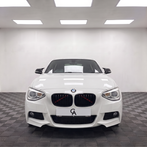 1 Series - F20/F21 Pre-Facelift: Gloss Black Single Slat Grill 11-14