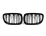 1 Series - F20/F21 Pre-Facelift: Gloss Black Double Slat Grill 11-14